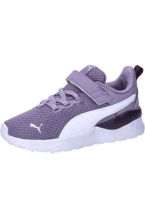 PUMA Anzarun Lite AC Inf, Scarpe da Ginnastica Unisex - Bimbi 0-24, Pale Plum White Midnight Plum, 20 EU