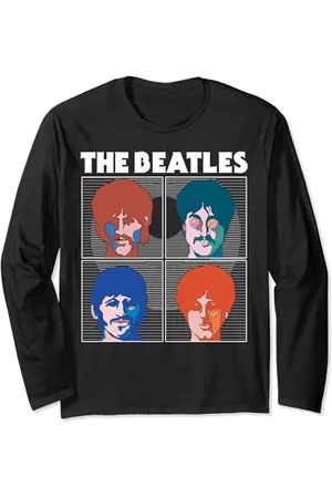 The Beatles Maglietta a maniche lunghe, motivo: testa di colpo Maglia a Manica