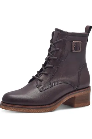 Marco Tozzi Stivaletti da Donna con Lacci 2-25111-43, Stivali alla Moda, , 39 EU
