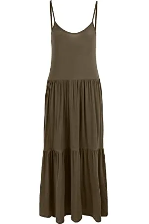 Pieces® Pcneora Strap Midi Dress Sa BC Vestito, , XS Donna