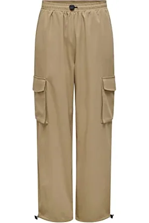 ONLY Onlcashi Cargo Pant Wvn Noos Pantaloni, , (S) W x 32L Donna