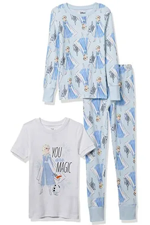 Amazon Disney | Marvel | Star Wars Pigiama, 3 Pezzi (Precedentemente Spotted Zebra) Bambine e Ragazze, , 6-7 Anni