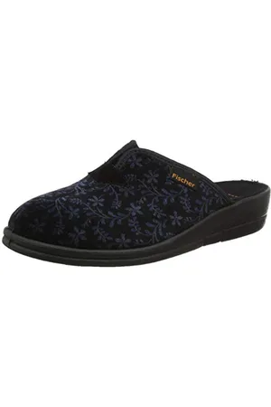 Fischer Dora, Pantofole Donna, Blu (Blauschwarz 552), 38 EU