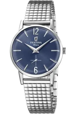 Festina Orologio Analogico Quarzo Donna con Cinturino in Acciaio Inox F20256-3