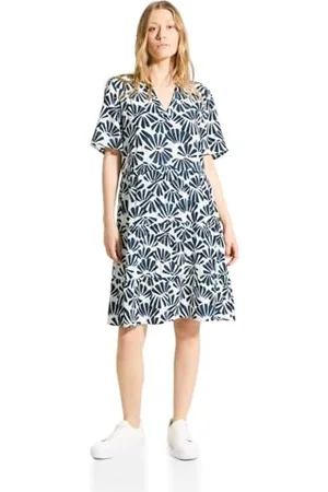 CECIL B144071 Abito a Tunica con Stampa, , M Donna