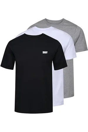 DKNY Uomo, Maglietta Girocollo, , Confezione da 3, Grande