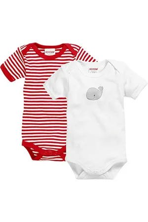 Playshoes Confezione multipla di body per bambini Unisex - Bambini e ragazzi, , 74-80