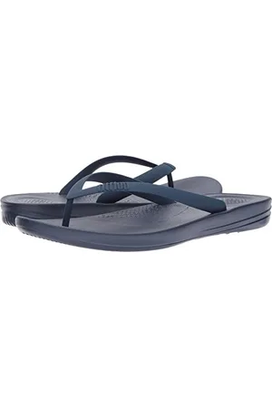 FitFlop Iqushion Ergonomic Flip-Flops, Infradito Uomo, Blu (Midnight Navy 399), 41 EU