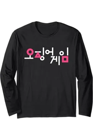 Squid Game Korean Logo Maglia a Manica