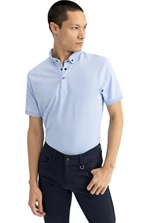 DeFacto T5259AZ, Polo, Uomo, Blu, XS