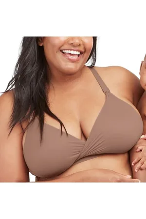 Spanx Brallelujah Mama Nursing Bra, Reggiseno Donna, (Cafeaulait), S