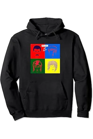 Queen Ufficiale Hot Space Felpa con Cappuccio