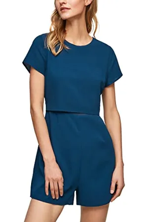 Pepe Jeans Pernella, Salopette Donna, (Ocean),L