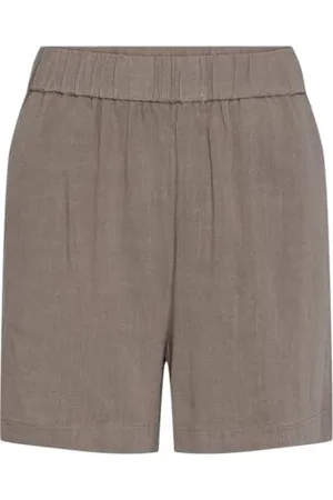 Pieces® PCVINSTY HW Linen Shorts Noos Pantaloncini di Lino, , XS Donna