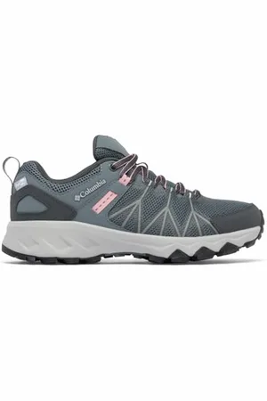 Columbia Peakfreak 2 Outdry, Scarpe da trekking ed escursionismo impermeabili a vita bassa Donna, Graphite/Salmon Rose 2024 , 36 EU
