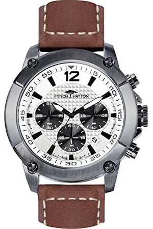 Fynch-Hatton Orologio Analogico al Quarzo Uomo FHT-0005-LC