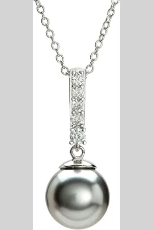 MONTEVERDI MONJ-NL0048 - Collana da donna in sterling 925 rodiato, lunghezza 45 cm, Eine Grösse, sterling, Nessuna pietra preziosa