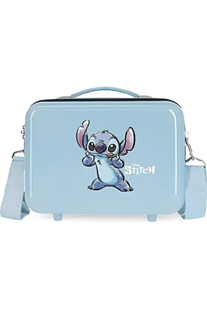 Disney Stitch Naughty make a face Borsa da toilette Adattabile 29x21x15 cm ABS rigido 9.14L 0.8 kg