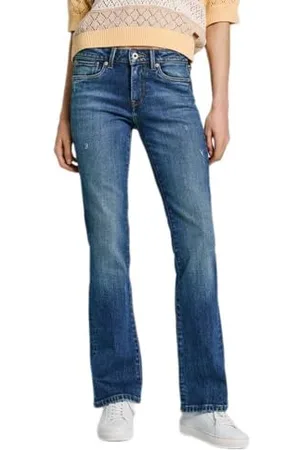 Pepe Jeans Bootcut LW PL204732 Jeans, (Denim-HV4), 34W / 32L Donna