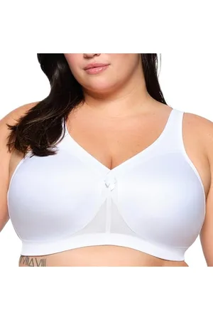 Glamorise Reggiseno semplice, donna, colore (white), taglia 5DD IT (Taglia produttore: 90E)