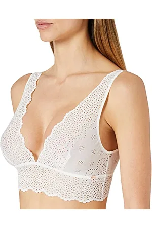 Skiny Damen Soft BH Bamboo Lace Reggiseno Altamente Coprente, Trasparente, , 42 Donna