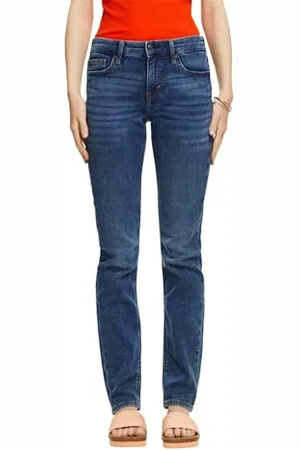 ESPRIT 993ee1b345 Jeans, Blue Dark Washed, 25W x 32L Donna