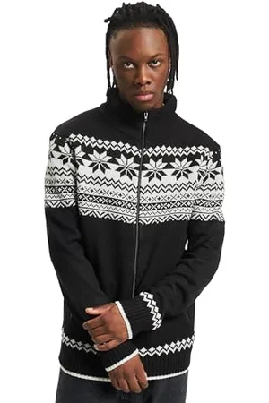 Brandit Norwegian Cardigan, Uomo, black, S
