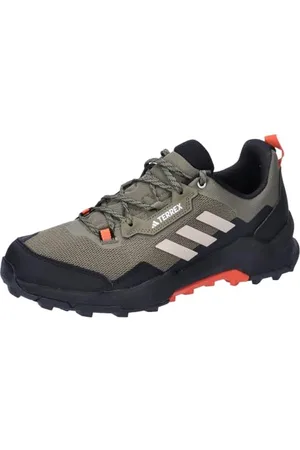 adidas Terrex AX4 Hiking Shoes, Scarpe da Trekking Uomo, Olive Strata/Wonder Beige/Core Black, 39 1/3 EU