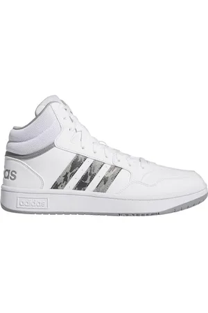 adidas Hoops 3.0 Mid Lifestyle Basketball Classic Vintage Shoes, Sneaker Uomo, , 35.5 EU