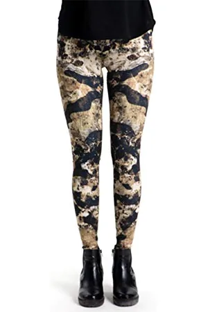 cosey Leggings Colorati Stampati (Taglia Unica) - Design