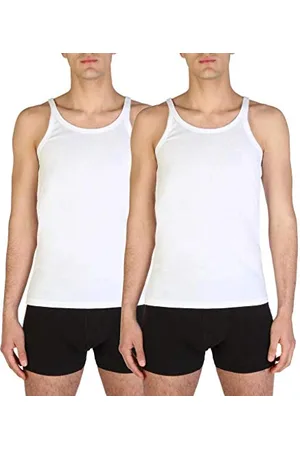 Emporio Armani Uomo 2-Pack Tank Pure Cotton Pigiama, , S