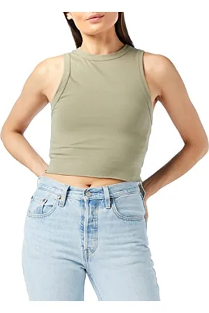 Dr Denim Cora Singlet Canottiera, , M Donna