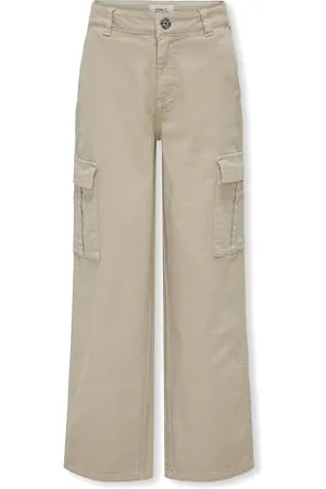 ONLY Kogyarrow-vox STR Cargo Pant Pnt Noos Pantaloni, Pumice Stone, 140 cm Bambina