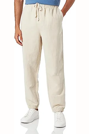 Mustang Style Linen Cotton Jogger Pantaloni da Jogging, , S Uomo