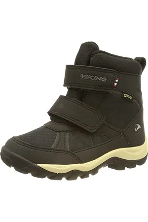 Viking Bo​n​n​a​ Hi​g​h​ GTX R Wa​r​m​, Stivali da neve Unisex - Bambini e ragazzi, (Black), 34 EU