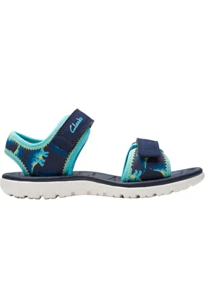 Clarks Surfing Tide K, Sandali Bambini e ragazzi, Blue, 24 EU