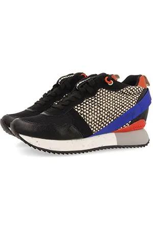 Gioseppo Sneakers Nere con Texture e Dettagli con Zeppa Interna per Donna evosges
