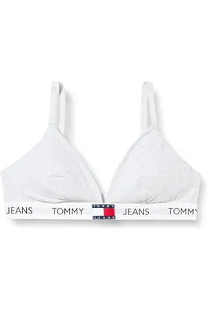 Tommy Hilfiger Padded Triangle (Ext Sizes) Uw0uw04672 Reggiseni a triangolo, (Ice Grey Heather), XL Donna