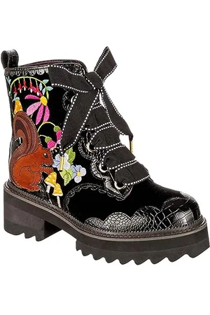Irregular Choice Scoiattolo assonnato, Stivali alla Moda Donna, , 37 EU