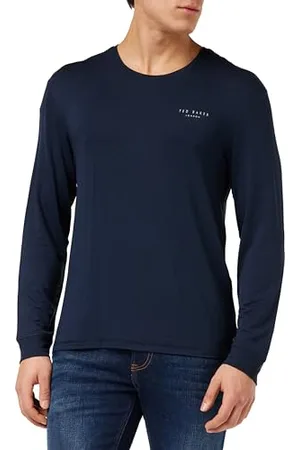 Ted Baker Supersoft Jersey Long Sleeve Top T-Shirt, , M Uomo