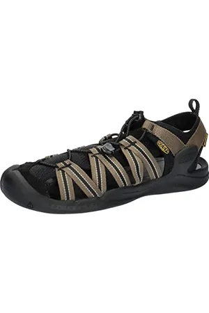 Keen Drift Creek H2, Sandali Uomo, Dark Olive/Black, 47 EU