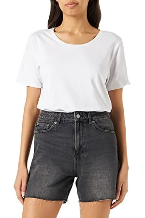 JJXX Jxaura RH Shorts HW Ra Denim SN Pantaloncini, , M Donna