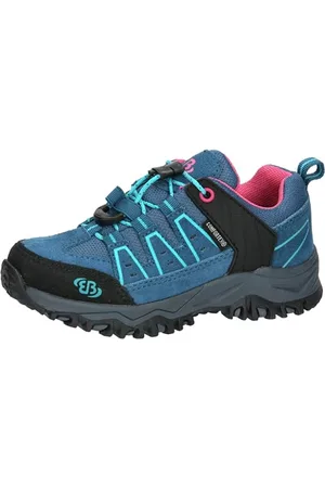 BRUTTING Mount Pinos Kids Low Scarpe da trekking, colore petrolio/turchese, 40 EU, , 40 EU