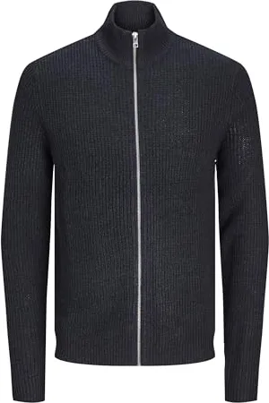 JACK & JONES Knitted Cardigan Plain Knitted Cardigan L L