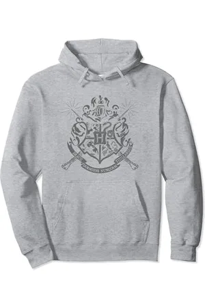 Harry Potter Hogwarts Badge Wands Felpa con Cappuccio