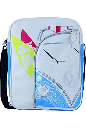 Brisa VW Collection Volkswagen Borsa da viaggio retrò/vintage, borsa a tracolla con design Campervan T1 Bus