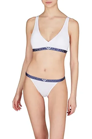 Emporio Armani Push Up Bra Dreamy Viscose Lace, Reggiseno push up Donna, , 34C