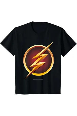 DC Comics Originals Bambino The Flash Emblem Camiseta Maglietta