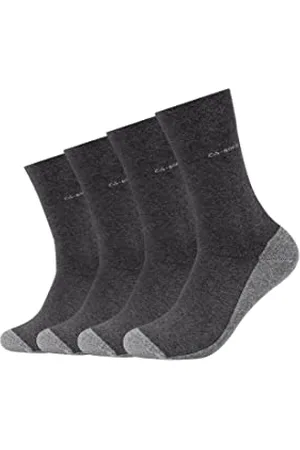 Camano 3652000 Calze, (Anthracite 0008), 47/50 (Taglia Produttore: 47/49) (Pacco da 4) Uomo