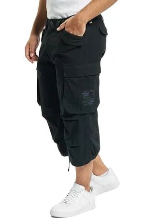 Brandit Industry Vintage 3/4 Shorts, Uomo, Black, L